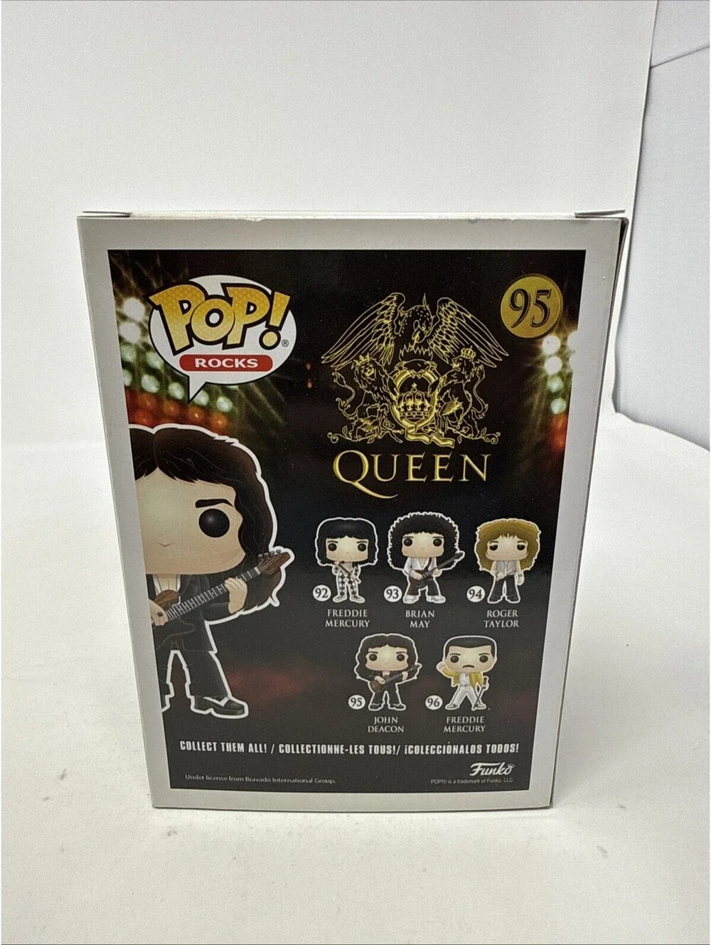 Funko Pop Rocks: Queen - John Deacon Vinyl Figure #95